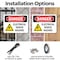Signmission Electrical Shock Hazard Danger Sign, Plastic, 10in W x 7in L, 2PK OS-2PACK-DS-P-710-L-2215 - alternate 7